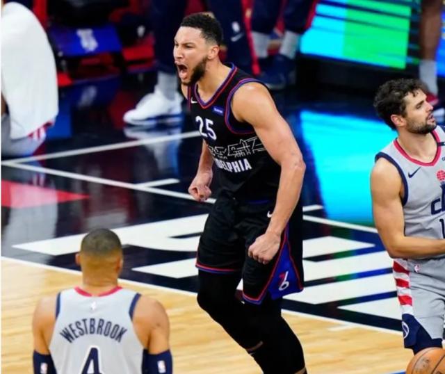 电子游戏平台-谁说我不会得分？西蒙斯统治攻防助76人轻取奇才